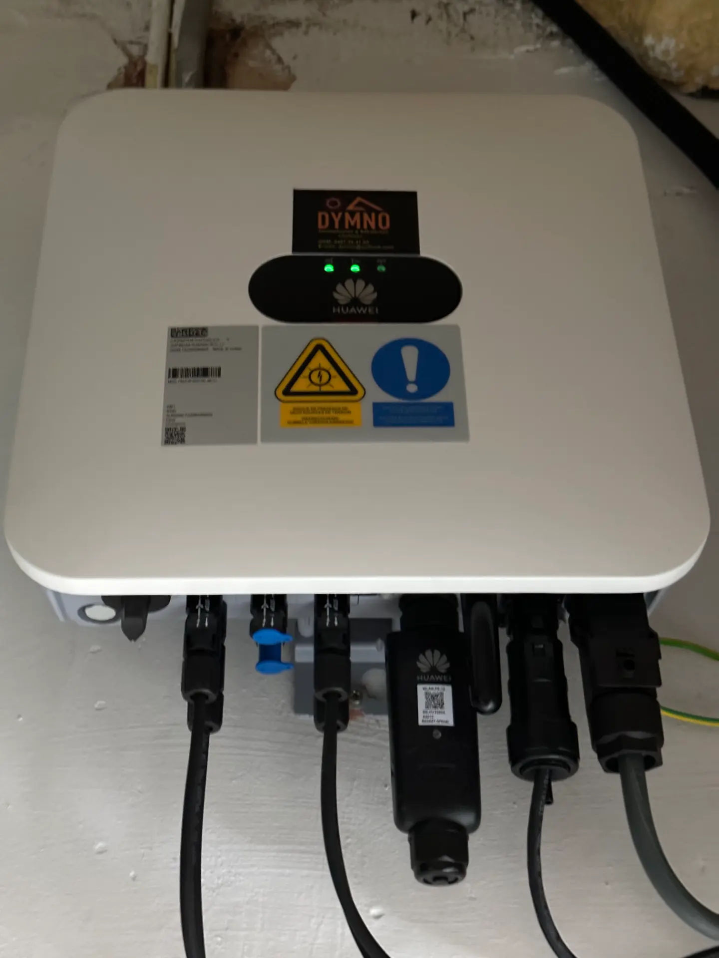 Zonnepanelen door DYMNO