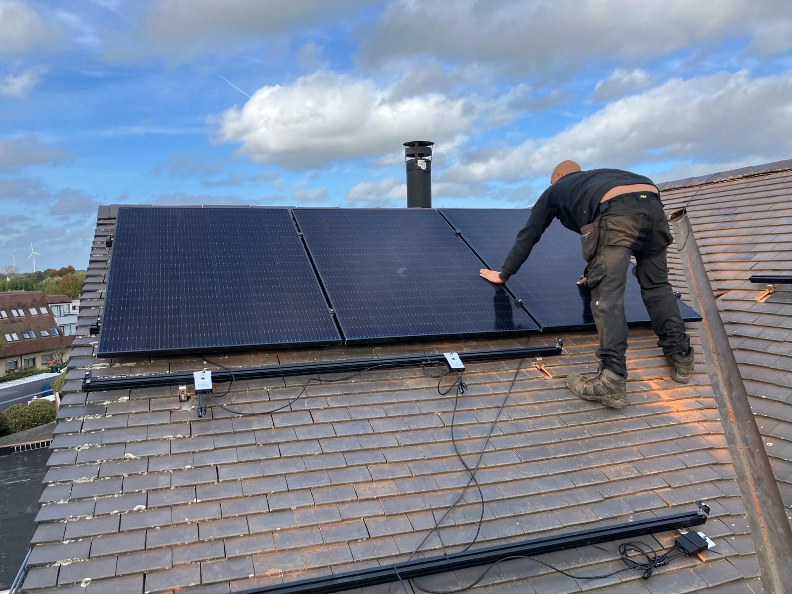 Zonnepanelen door DYMNO